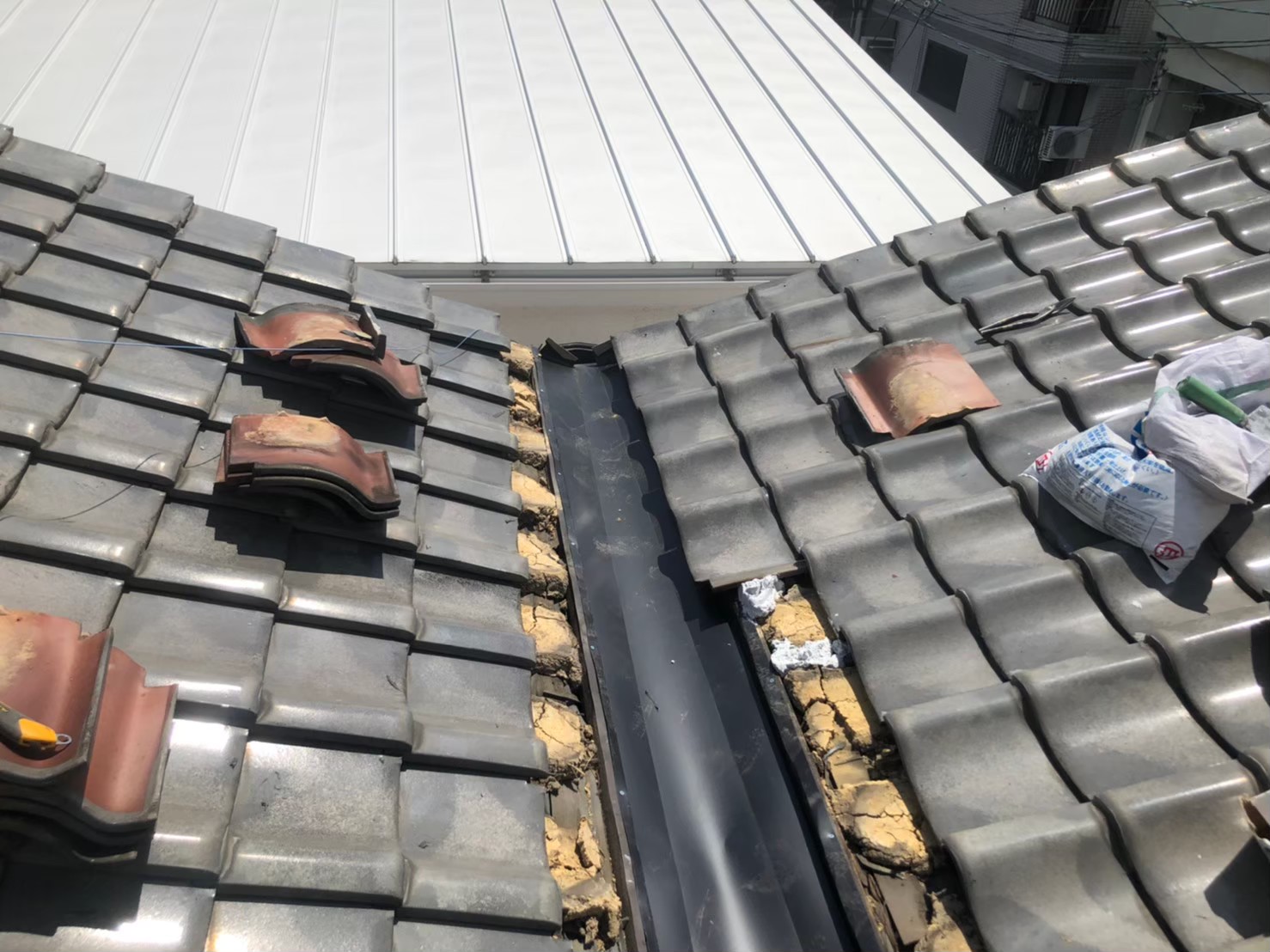 谷板金交換工事